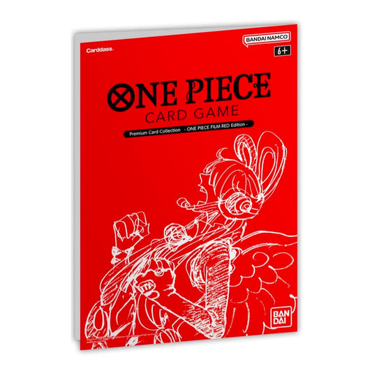 Collection de cartes Premium One Piece Film Red Edition - Anglais