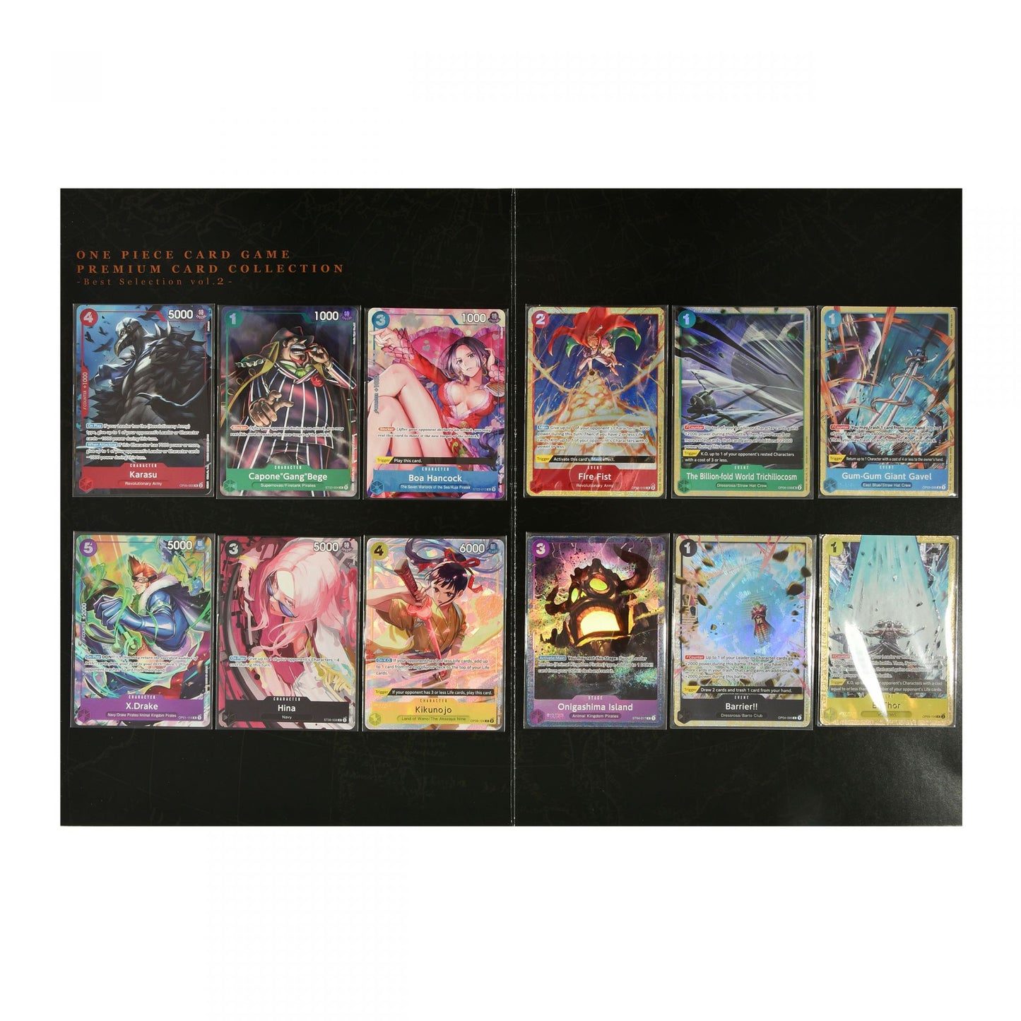 One Piece Card Game - Premium Card Collection - Best Selection Vol. 2 – Englisch – sofort lieferbar