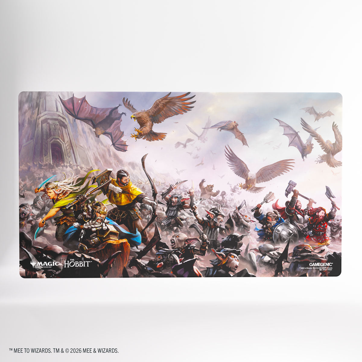 Gamegenic - Magic: The Gathering - The Hobbit Prime Playmat – Battle of Five Armies - sofort lieferbar