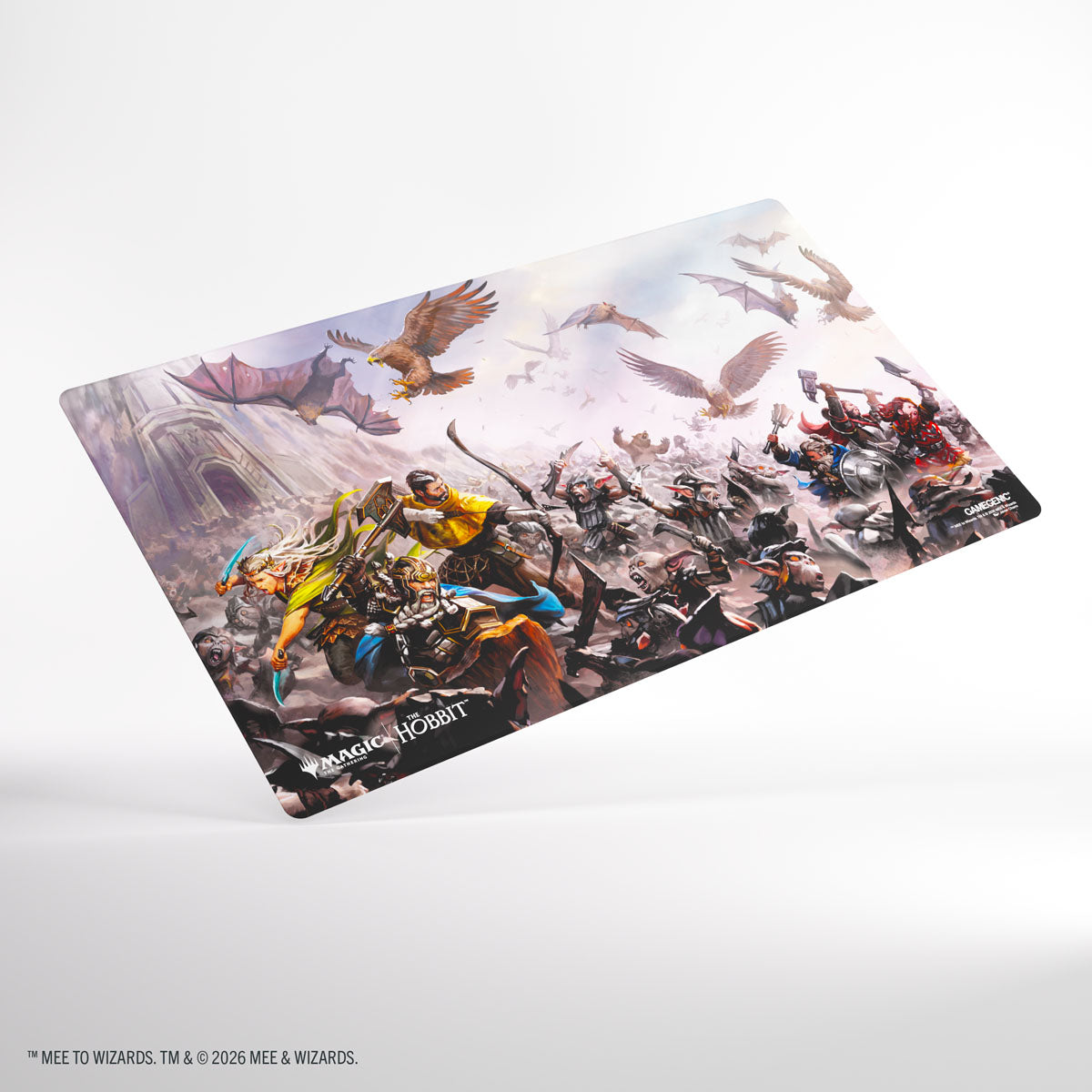 Gamegenic - Magic: The Gathering - The Hobbit Prime Playmat – Battle of Five Armies - sofort lieferbar