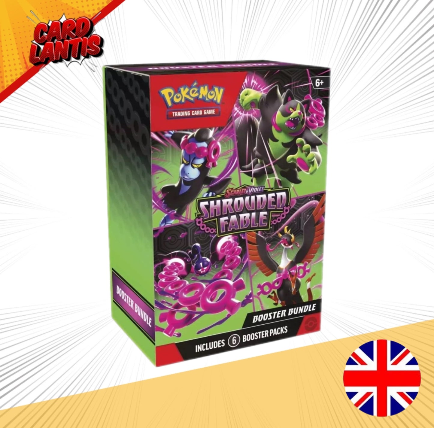 Pokémon TCG Scarlet & Violet SV06.5 Booster Bundle Display (10) Englische Version