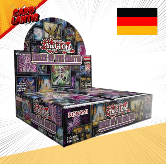 Yu-Gi-Oh! TCG Maze of the Master Booster Display (24) Deutsche Version - Preorder - Release - 13.03.2025