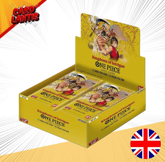 One Piece Card Game OP04: Kingdoms Of Intrigue Display