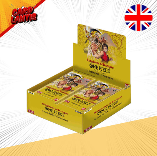 One Piece Card Game - Kingdoms Of Intrigue - OP-04 Booster Display Englisch