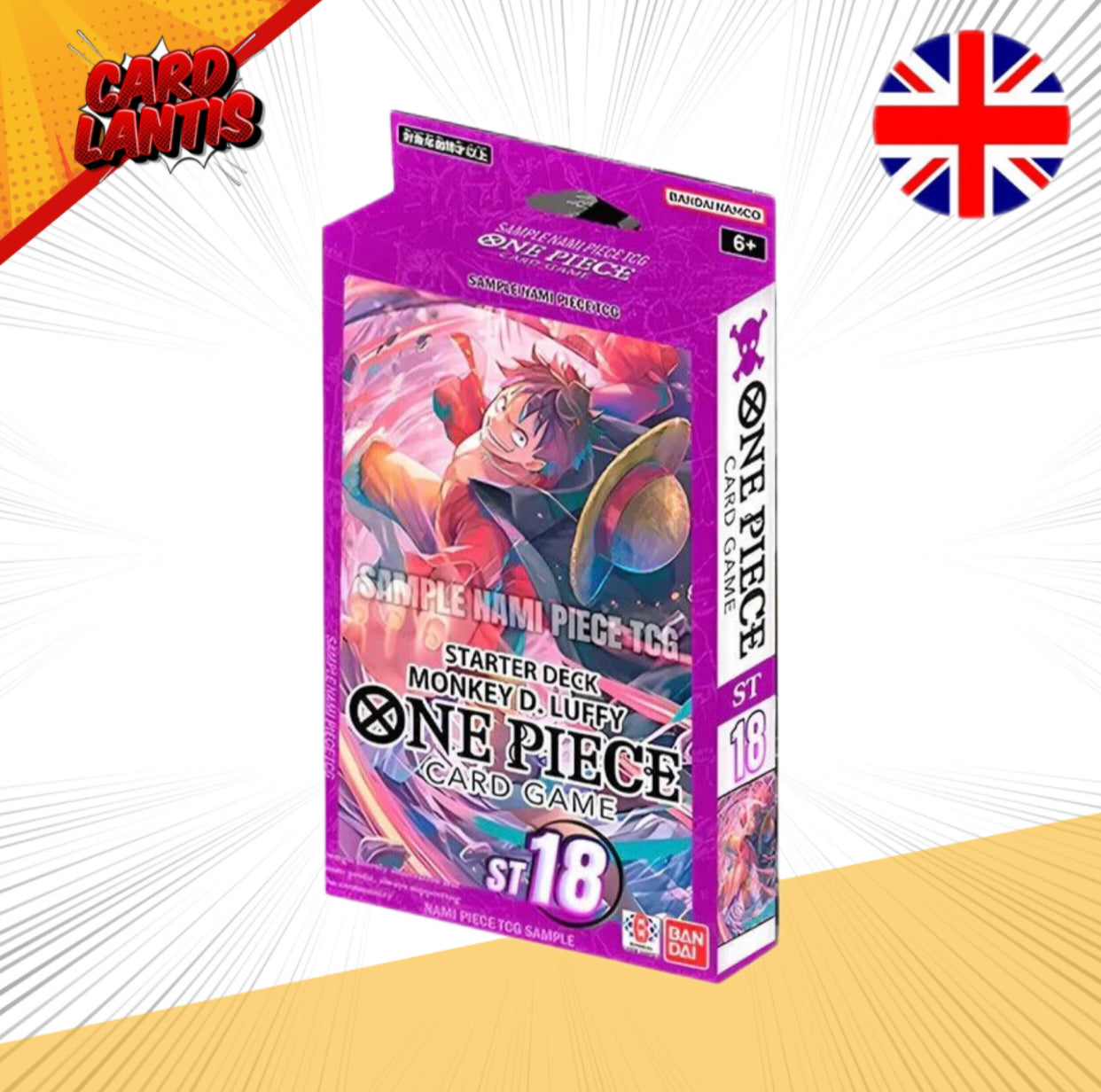 One Piece Card Game ST-18 Starter Deck Englisch