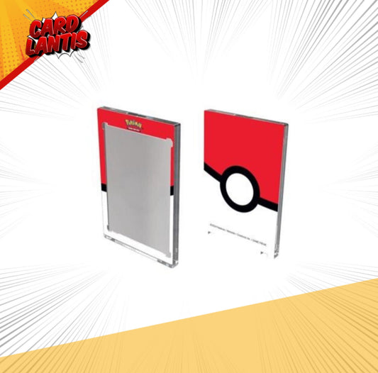 Ultra PRO Single 35PT ONE-TOUCH Edge - Poké Ball Printed Magnetic Card Holder for Pokémon - sofort lieferbar