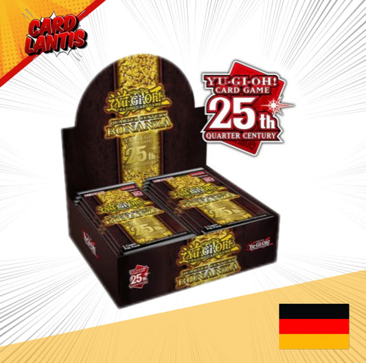 Yu-Gi-Oh! TCG Quarter Century Bonanza Booster Display (24) Deutsche Version - sofort lieferbar