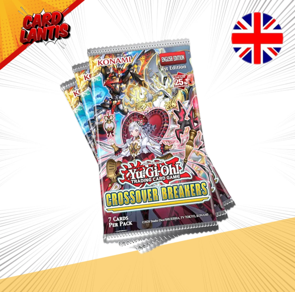 Yu-Gi-Oh! TCG Crossover Breakers Booster Display (24) Englische Version - sofort lieferbar