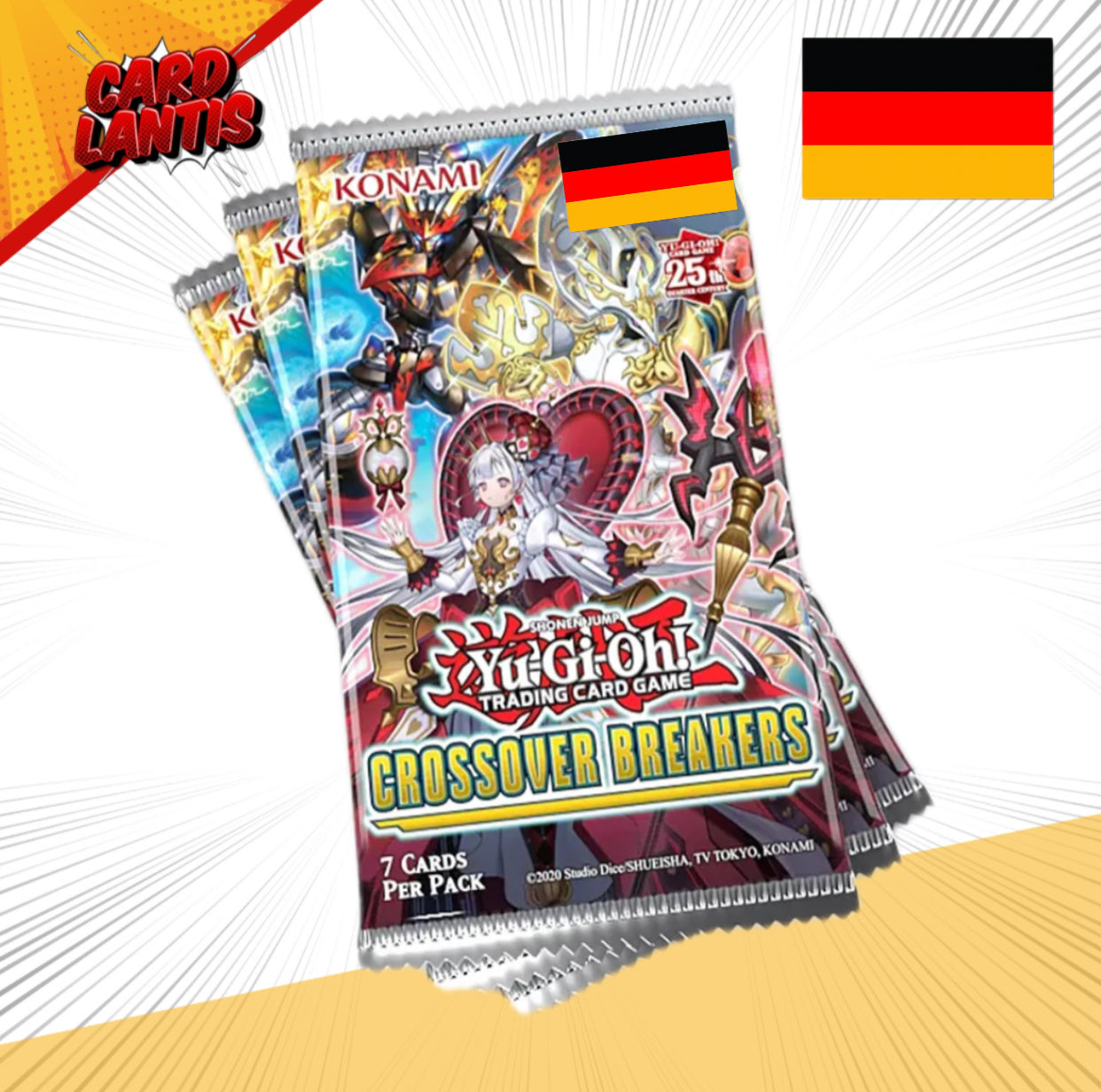 Yu-Gi-Oh! TCG Crossover Breakers Booster Display (24) Deutsche Version - sofort lieferbar