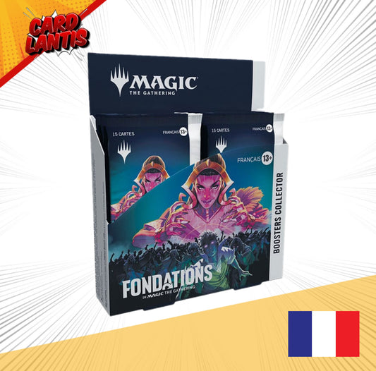 Magic the Gathering Fondations Sammler Booster Display (12) Französisch