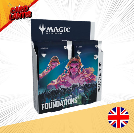 Magic the Gathering Foundations Sammler Booster Display (12) Englisch