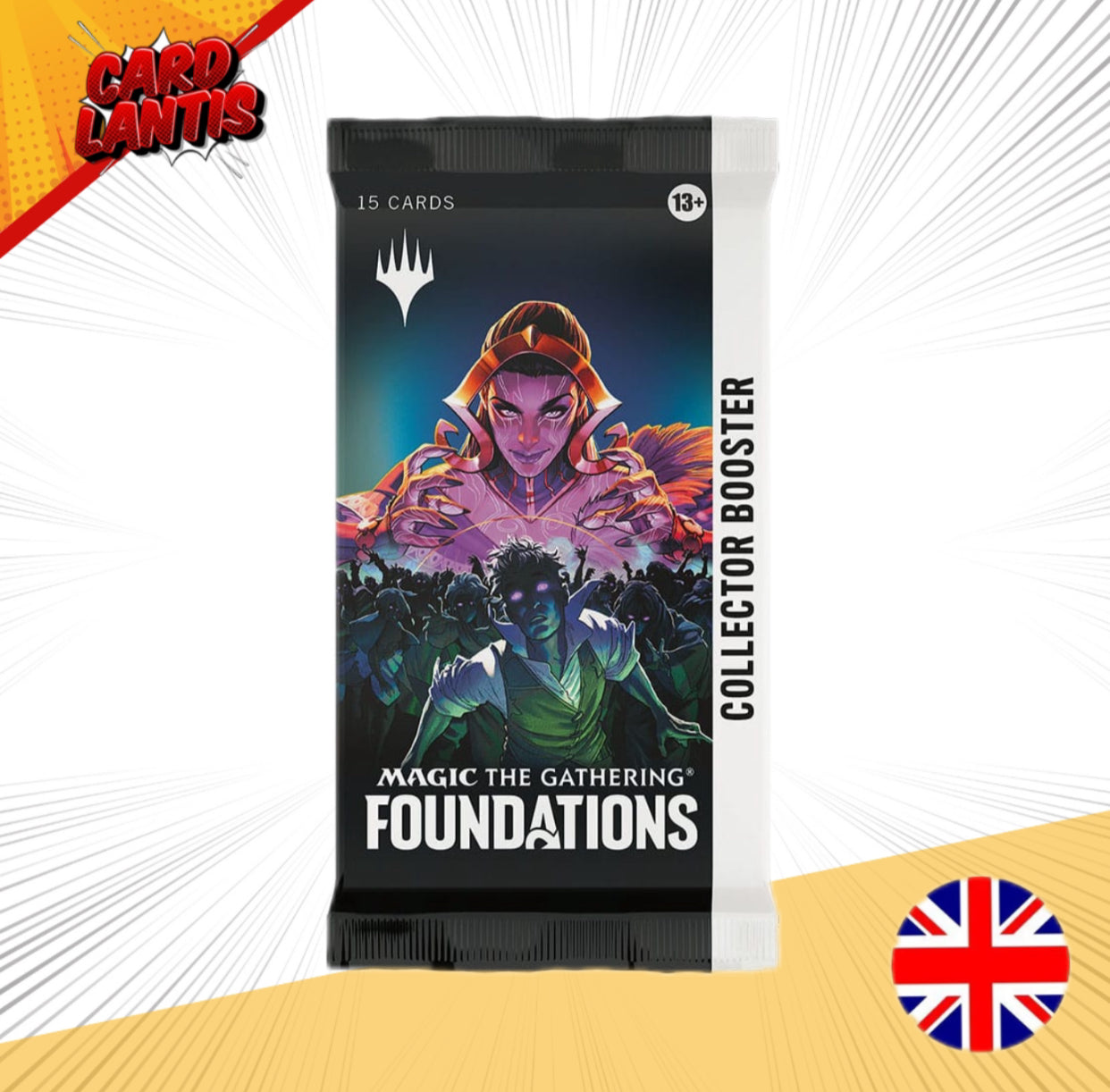 Magic the Gathering Foundations Sammler Booster Display (12) Englisch