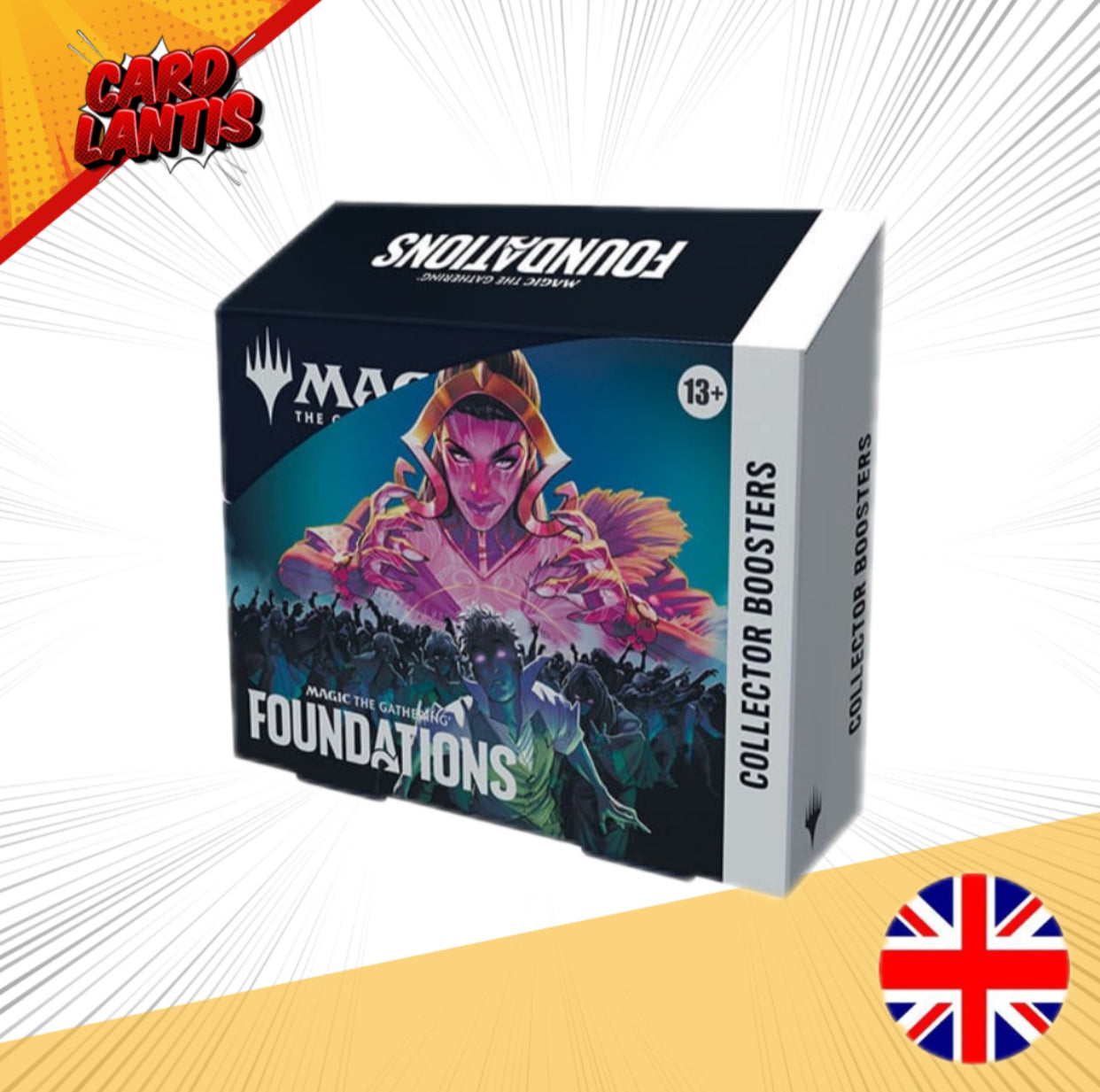 Magic the Gathering Foundations Sammler Booster Display (12) Englisch