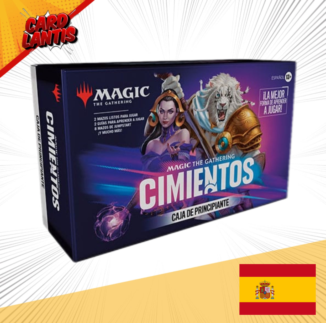 Magic the Gathering Cimientos Einsteigerboxen Umkarton (3) Spanisch - sofort lieferbar