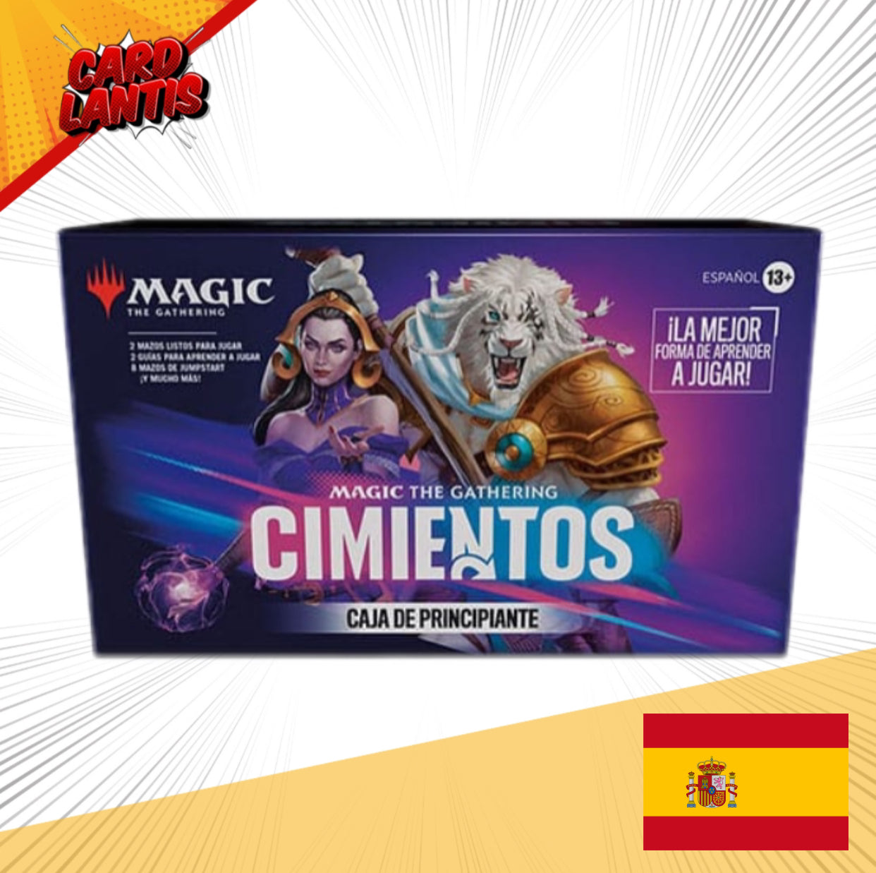 Magic the Gathering Cimientos Einsteigerboxen Umkarton (3) Spanisch - sofort lieferbar