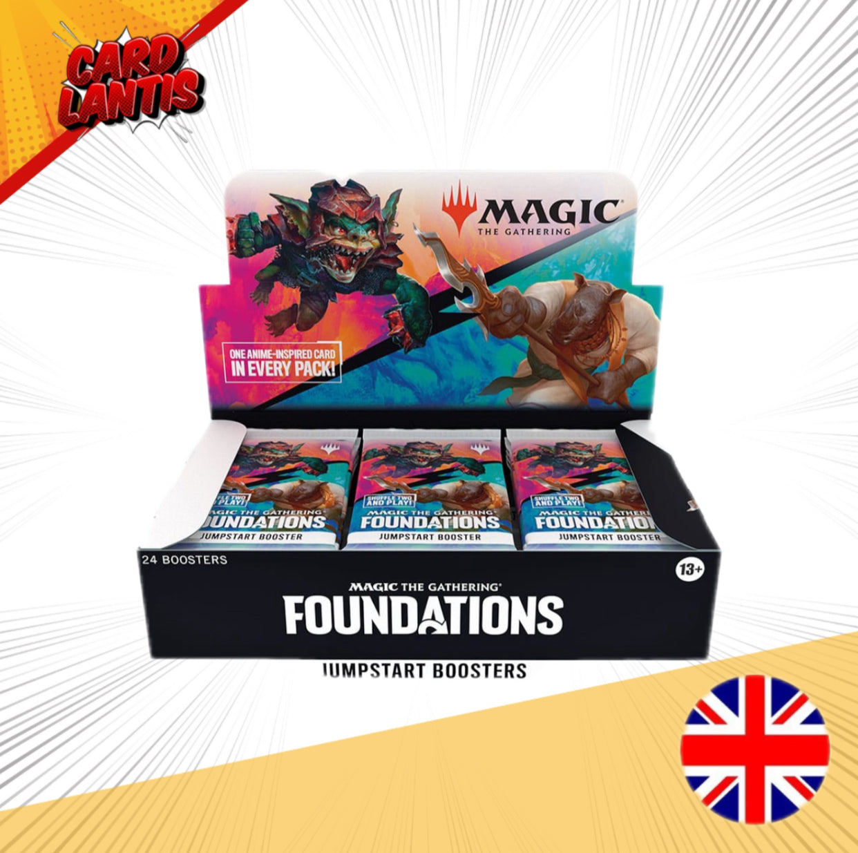 Magic the Gathering Foundations Jumpstart-Booster Display (24) Englisch