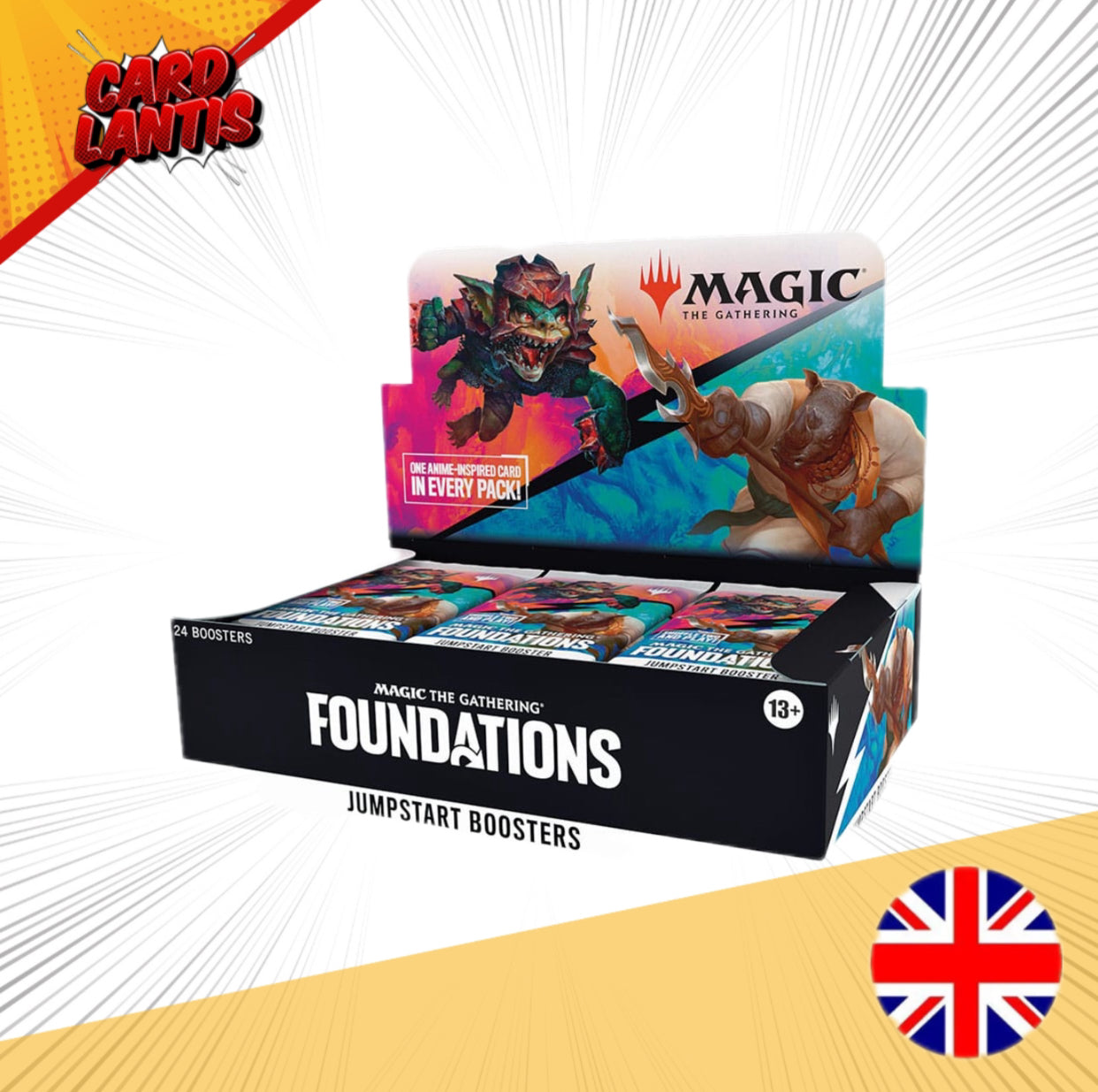 Magic the Gathering Foundations Jumpstart-Booster Display (24) Englisch