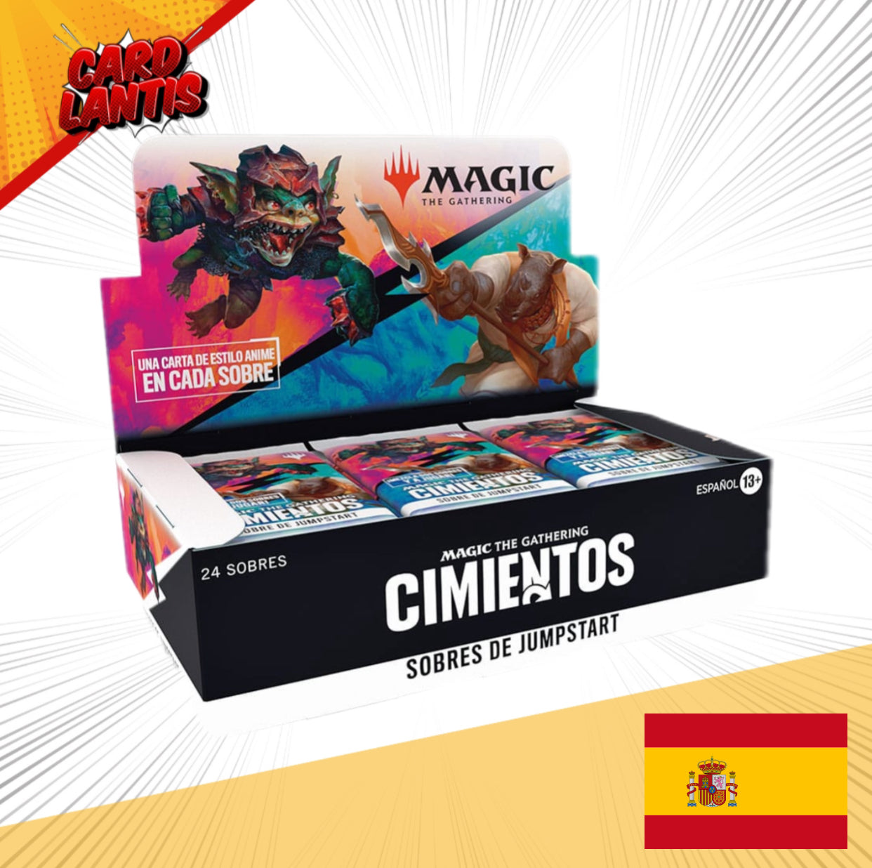 Magic the Gathering Cimientos Jumpstart-Booster Display (24) Spanisch