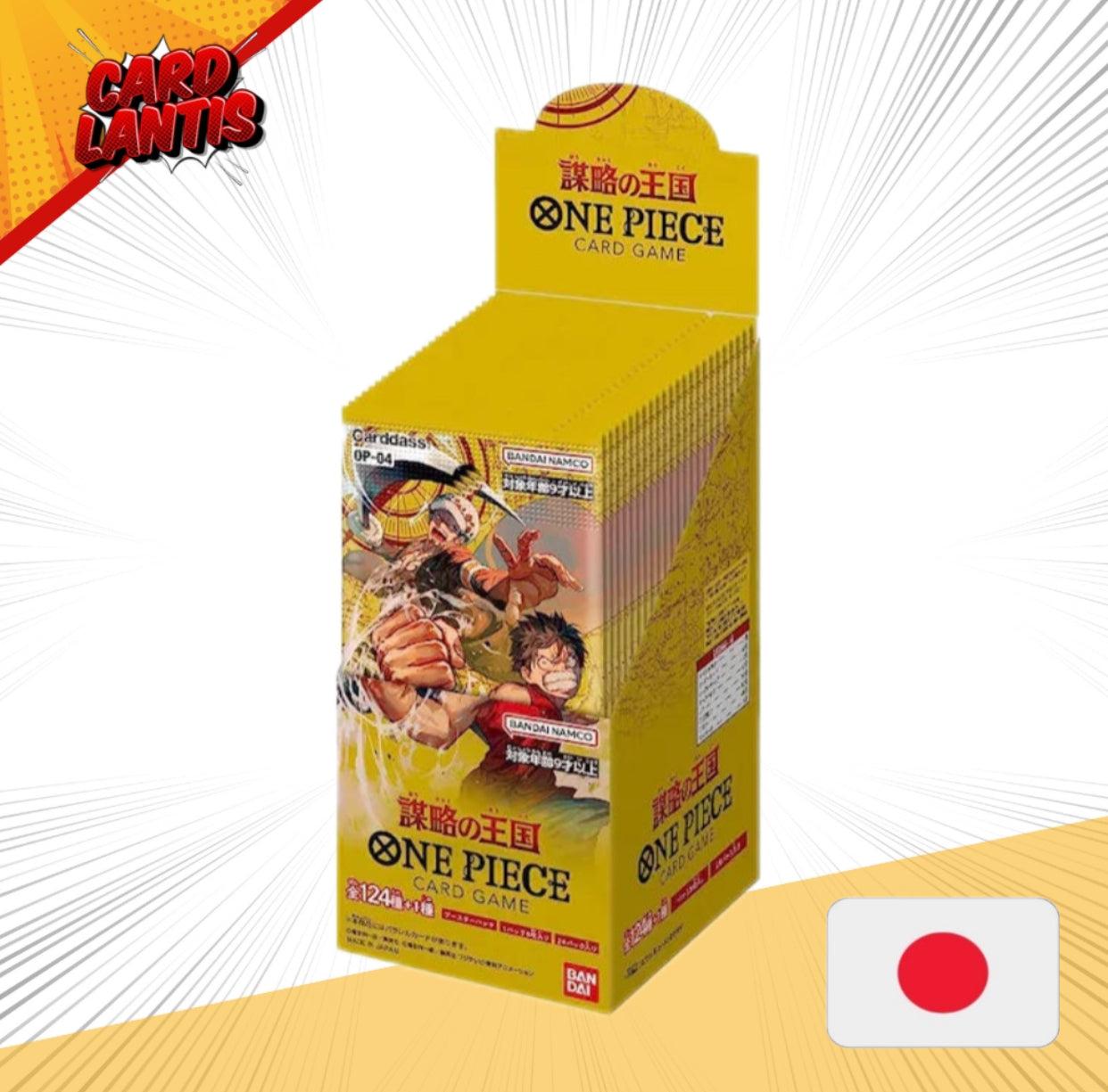 One Piece - Kingdom of Intrigue (OP-04) Display Japanisch