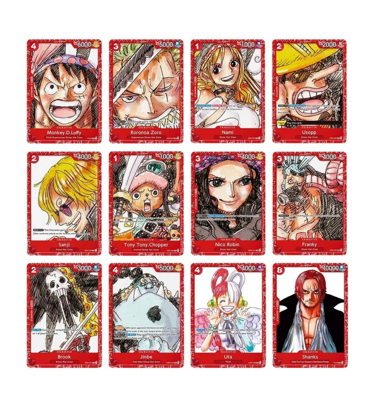 One Piece Film Red Edition Premium Card Collection - Englisch