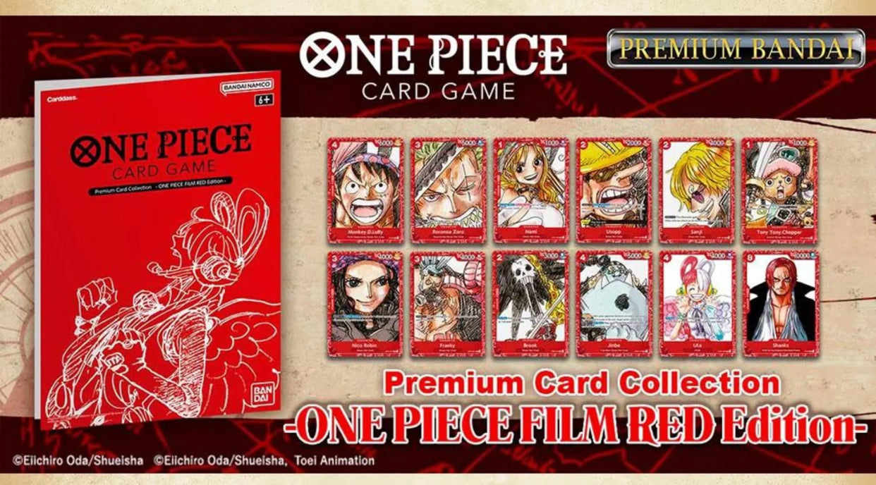 One Piece Film Red Edition Premium Card Collection - Englisch