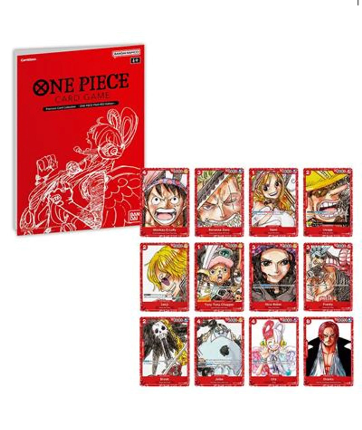 One Piece Film Red Edition Premium Card Collection - Englisch