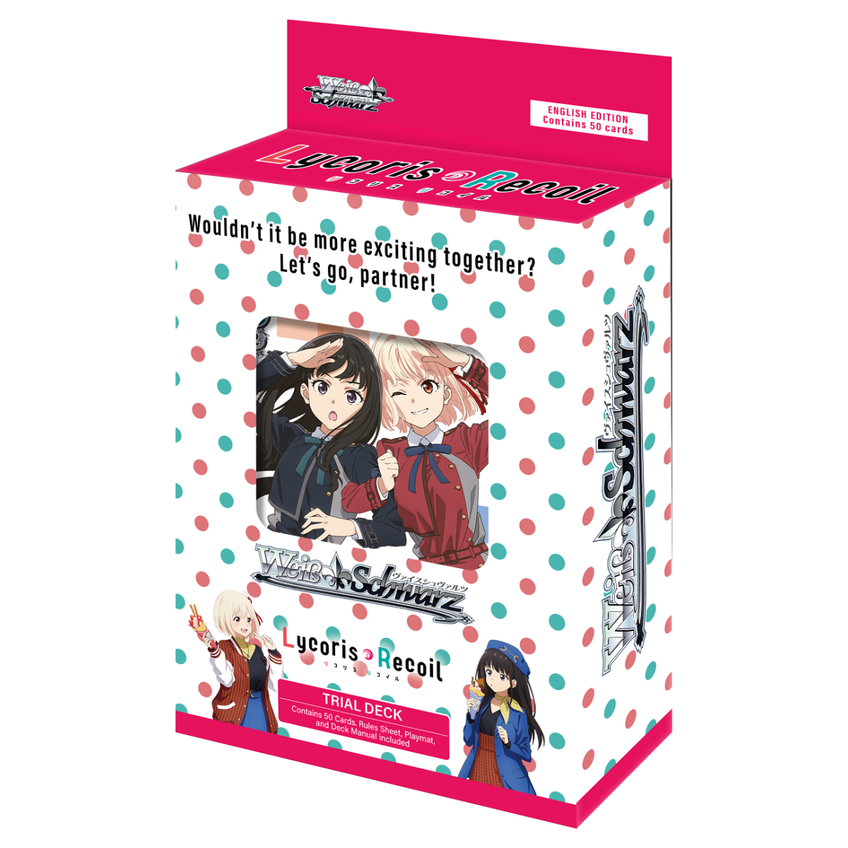 Weiß Schwarz - Lycoris Recoil Trial Deck - englische Ausgabe - sofort lieferbar