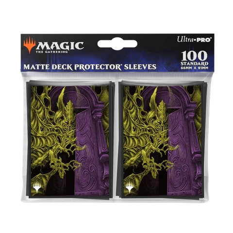Ultra Pro: Duskmourn Valgavoth, Terror Eater (Double Exposure Alt) - 100ct Deck Protector Sleeves for MTG - sofort lieferbar