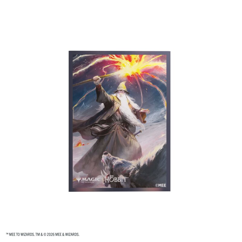 Gamegenic - Magic: The Gathering | The Hobbit Premium Art Sleeves - Gandalf, Shadow's Foe - sofort lieferbar