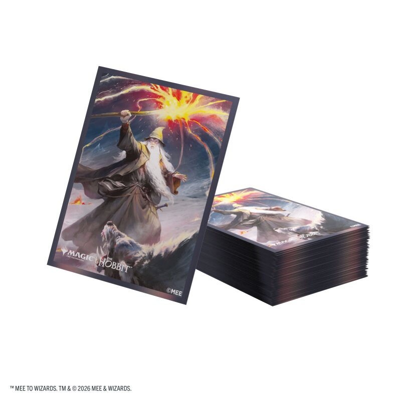 Gamegenic - Magic: The Gathering | The Hobbit Premium Art Sleeves - Gandalf, Shadow's Foe - sofort lieferbar