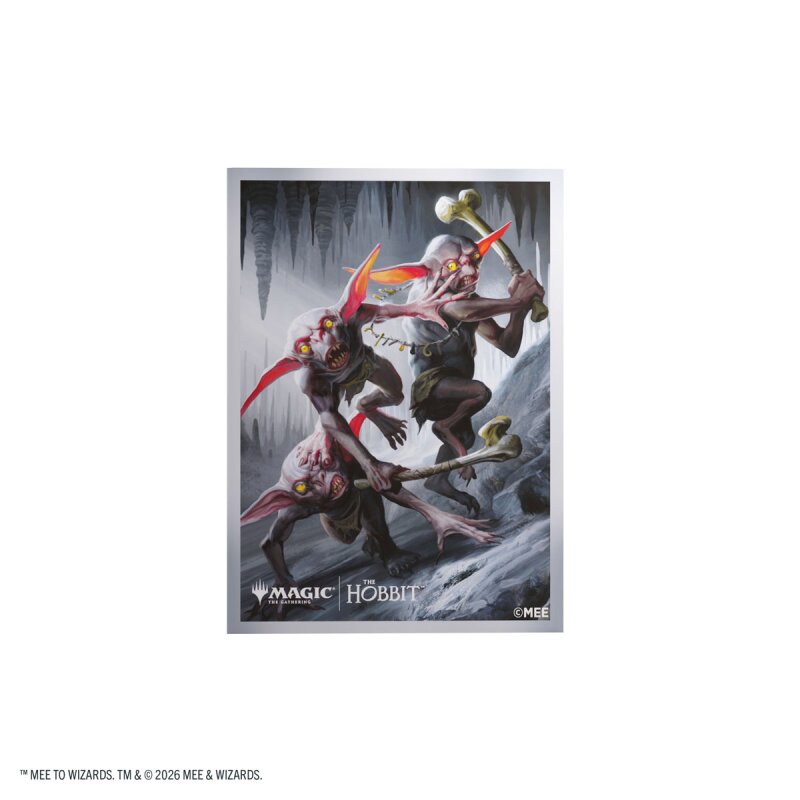 Gamegenic - Magic: The Gathering | The Hobbit Premium Art Sleeves - Goblin Army Token - sofort lieferbar