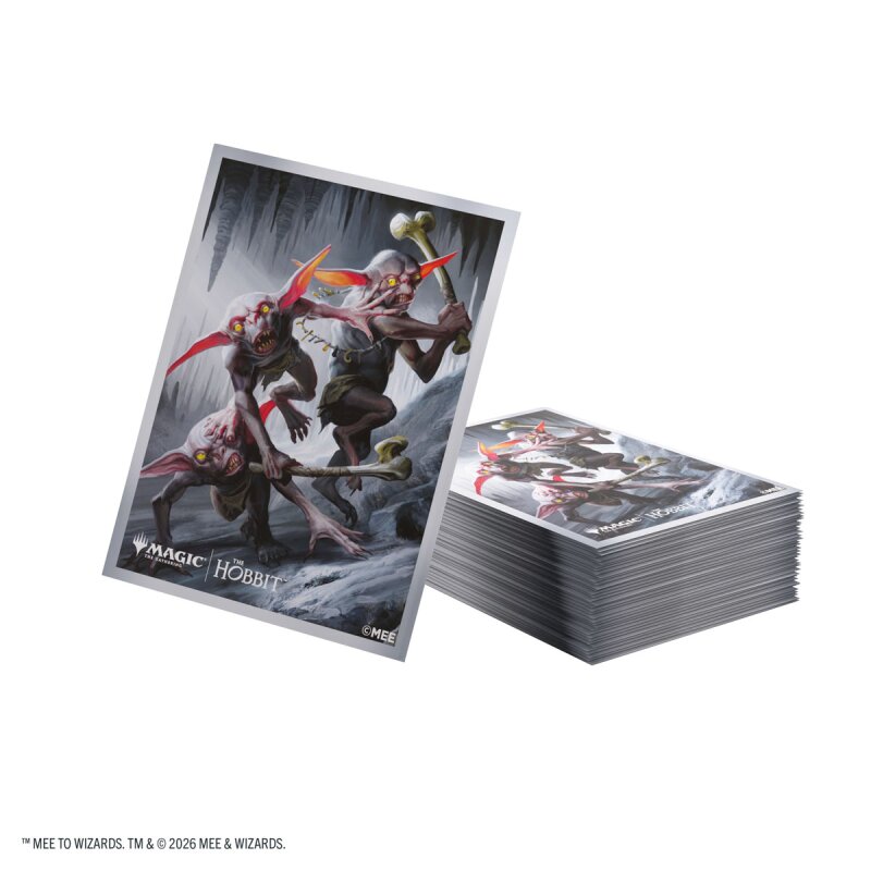 Gamegenic - Magic: The Gathering | The Hobbit Premium Art Sleeves - Goblin Army Token - sofort lieferbar