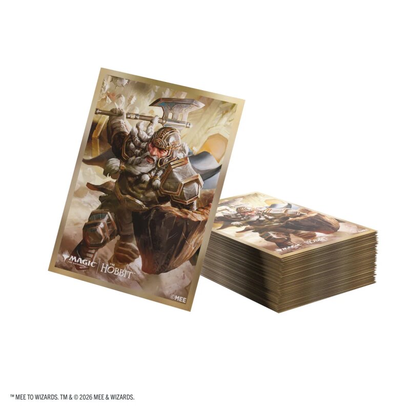 Gamegenic - Magic: The Gathering | The Hobbit Premium Art Sleeves - Thorin, Mountain-king - sofort lieferbar