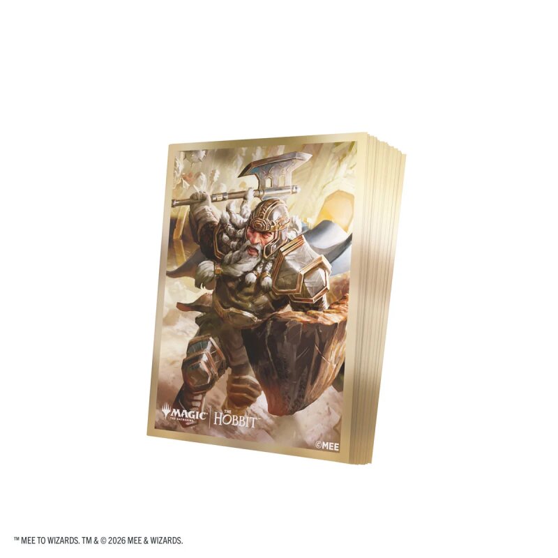 Gamegenic - Magic: The Gathering | The Hobbit Premium Art Sleeves - Thorin, Mountain-king - sofort lieferbar