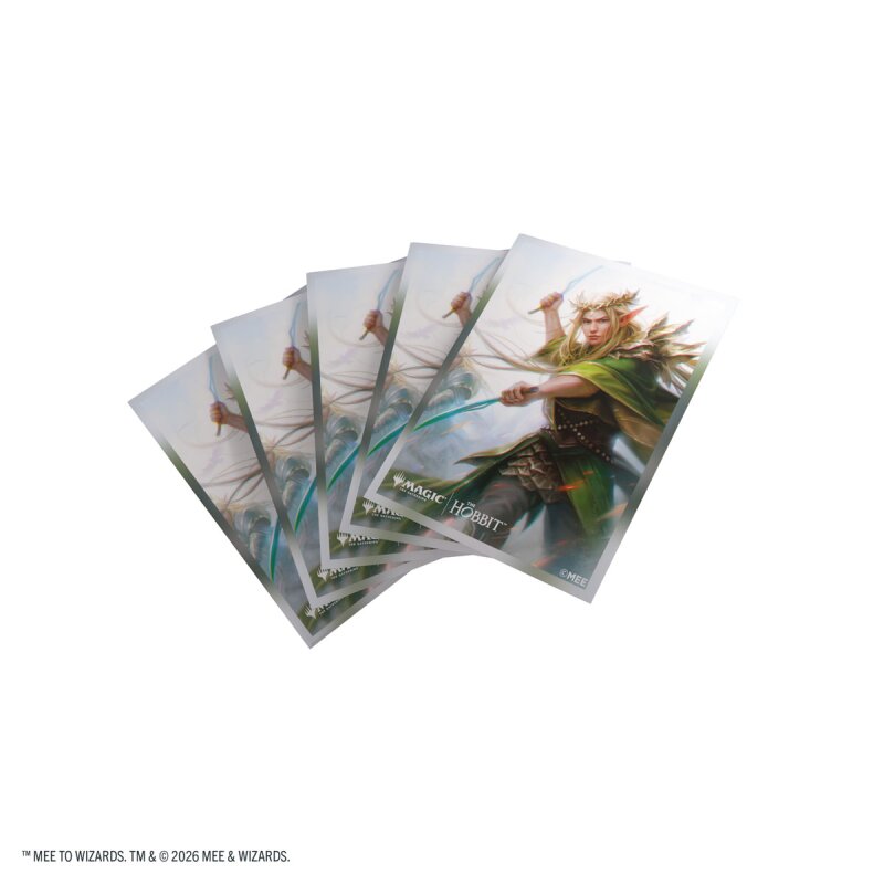 Gamegenic - Magic: The Gathering | The Hobbit Premium Art Sleeves - Thranduil, Sindarin Liege - sofort lieferbar