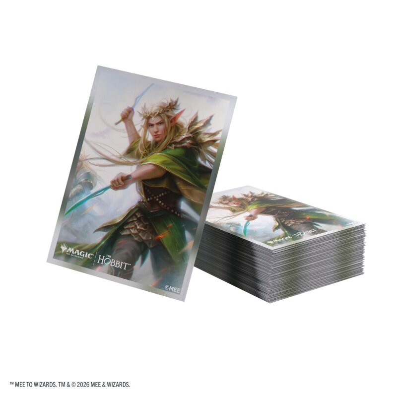 Gamegenic - Magic: The Gathering | The Hobbit Premium Art Sleeves - Thranduil, Sindarin Liege - sofort lieferbar