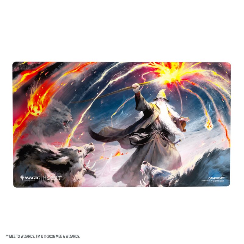 Gamegenic - Magic: The Gathering | The Hobbit Shiny Playmat - Gandalf, Shadow's Foe - sofort lieferbar