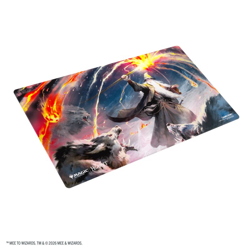 Gamegenic - Magic: The Gathering | The Hobbit Shiny Playmat - Gandalf, Shadow's Foe - sofort lieferbar