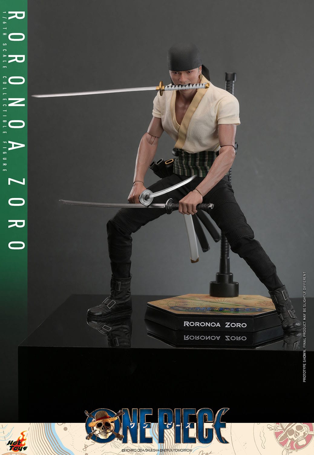 One Piece (Netflix) Actionfigur 1/6 Lorenor Zorro 31 cm - Release - Ende 11.2024 - Vorbestellung