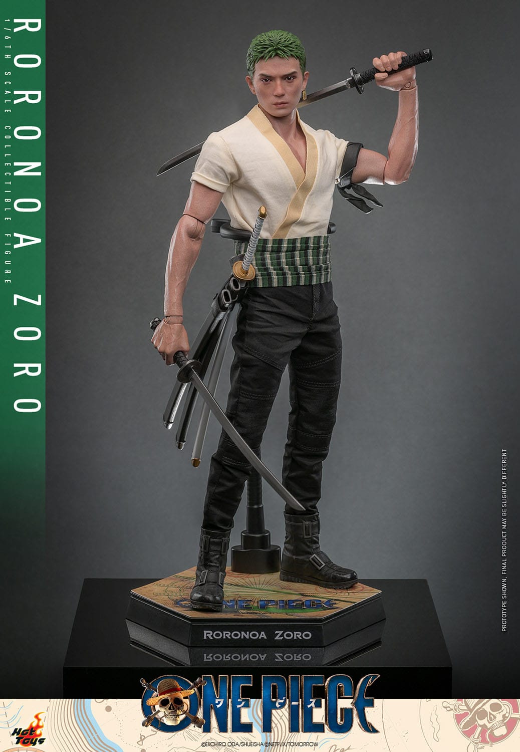 One Piece (Netflix) Actionfigur 1/6 Lorenor Zorro 31 cm - Release - Ende 11.2024 - Vorbestellung