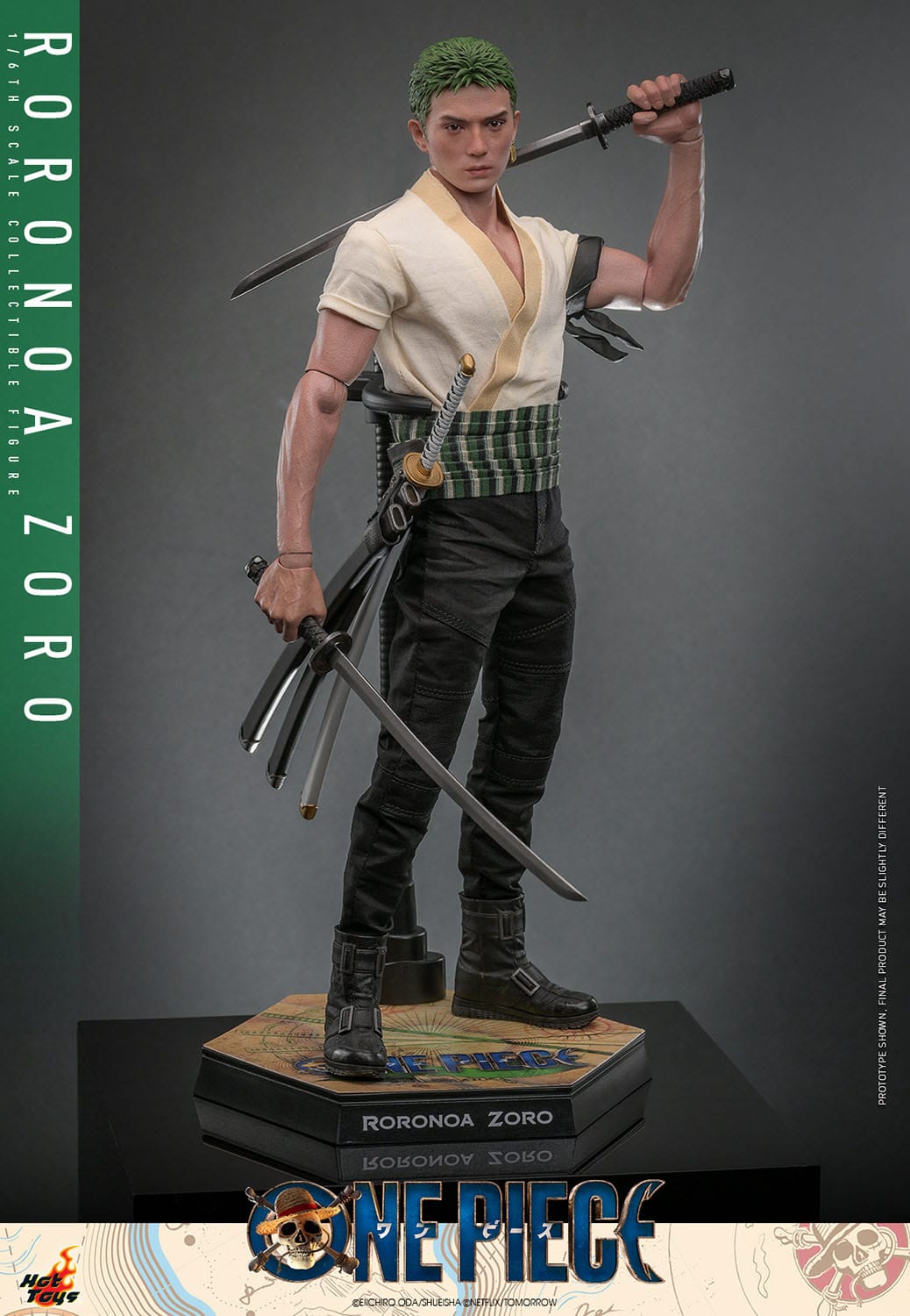 One Piece (Netflix) Actionfigur 1/6 Lorenor Zorro 31 cm - Release - Ende 11.2024 - Vorbestellung