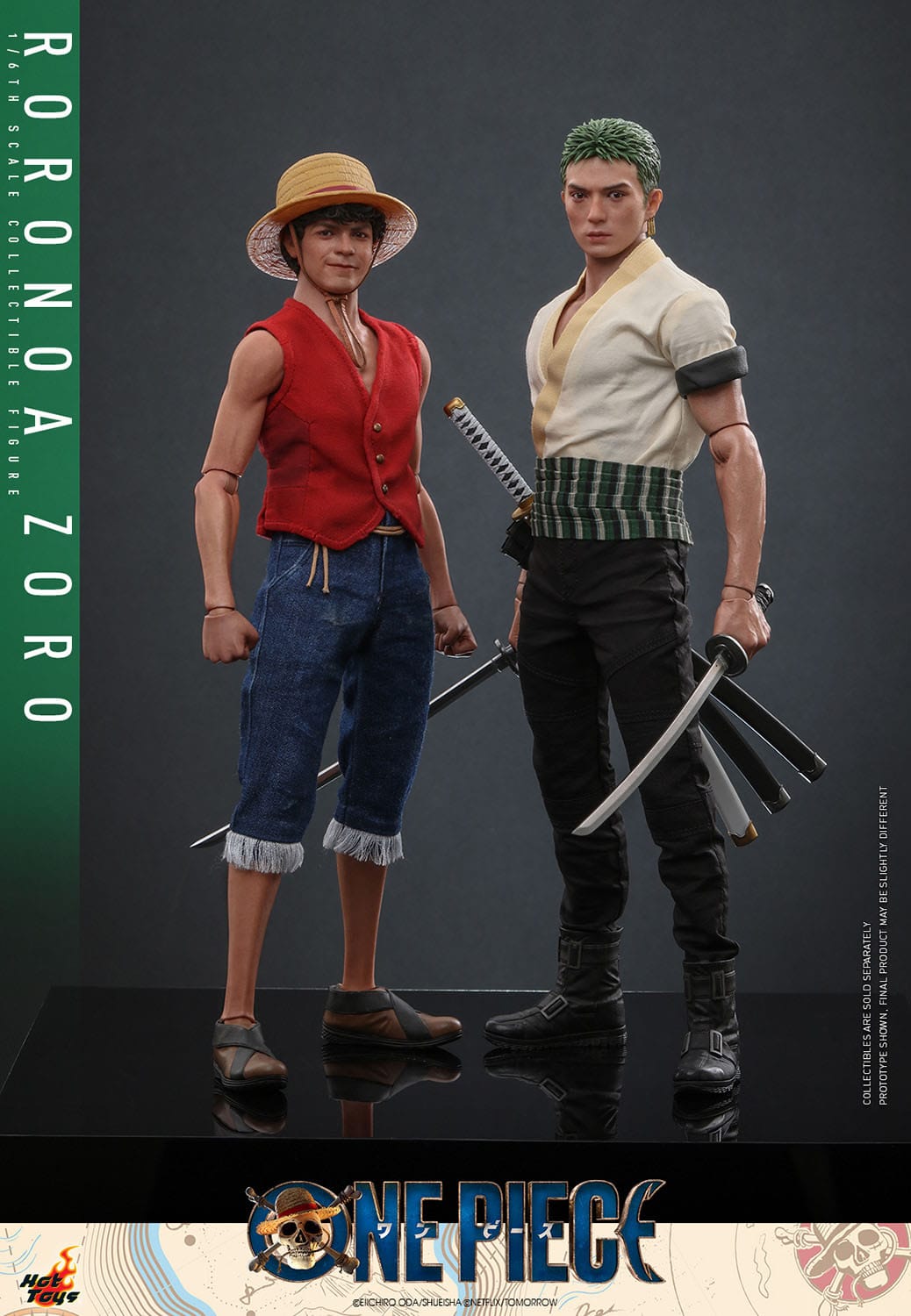 One Piece (Netflix) Actionfigur 1/6 Lorenor Zorro 31 cm - Release - Ende 11.2024 - Vorbestellung