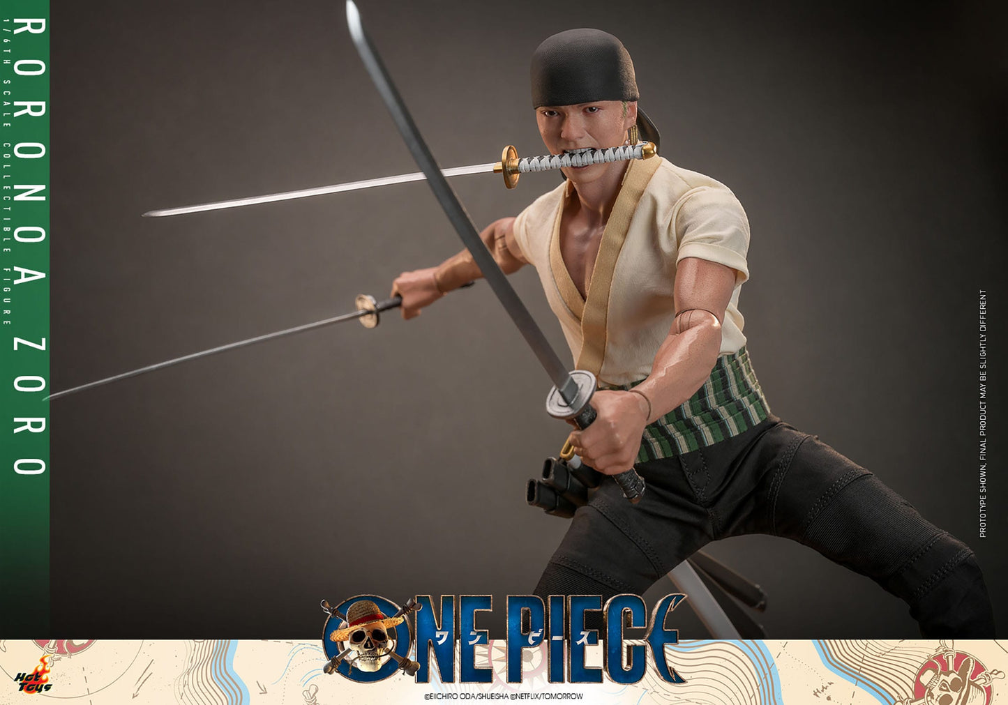 One Piece (Netflix) Actionfigur 1/6 Lorenor Zorro 31 cm - Release - Ende 11.2024 - Vorbestellung