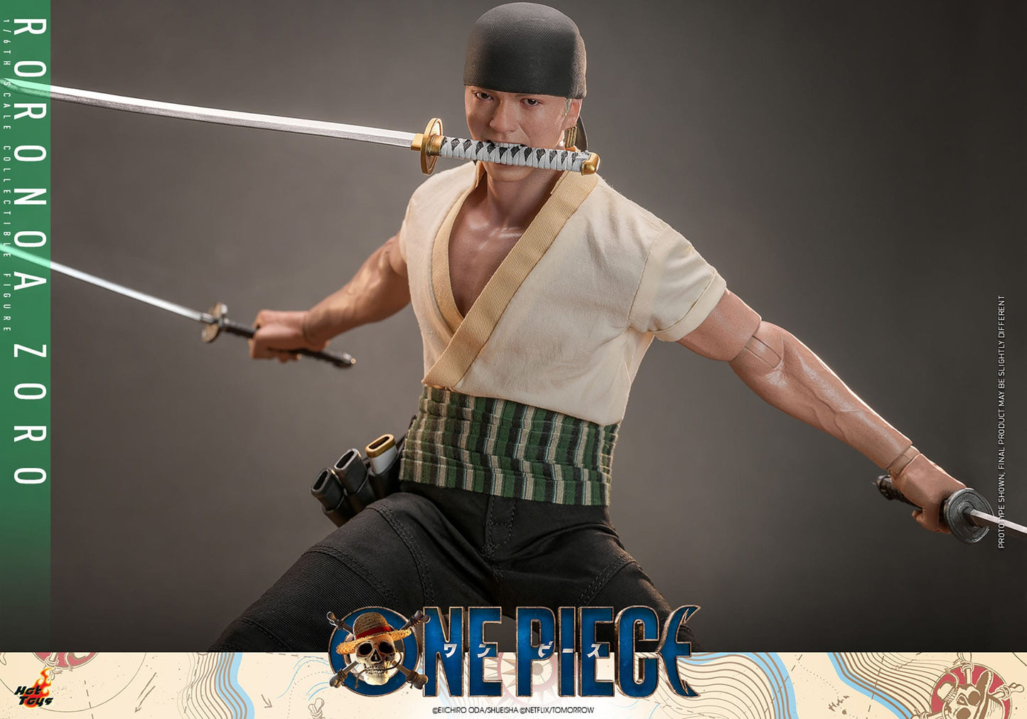 One Piece (Netflix) Actionfigur 1/6 Lorenor Zorro 31 cm - Release - Ende 11.2024 - Vorbestellung