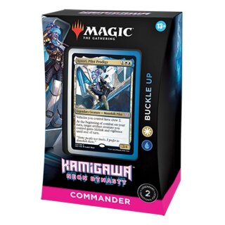 Magic the Gathering Kamigawa: Neon Dynasty Commander Deck - Buckle Up (1) englisch - sofort lieferbar