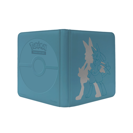 Ultra PRO Elite Series - Lucario 12-Pocket Zippered PRO Binder for Pokémon - sofort lieferbar
