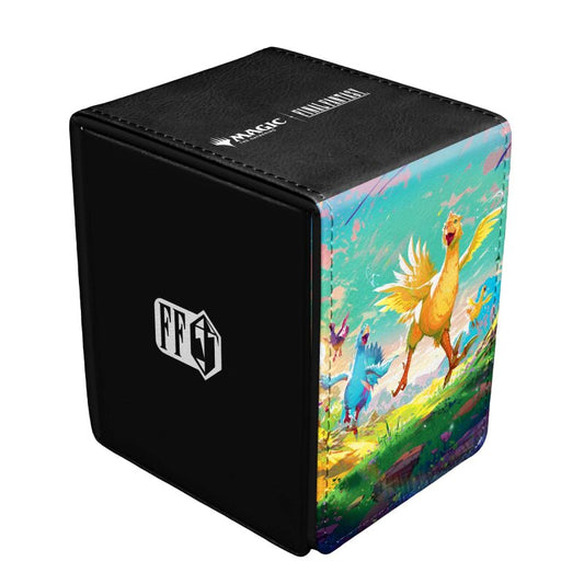 Ultra Pro - Final Fantasy Alcove Flip Deck Box Premium for MtG – Chocobo - sofort lieferbar