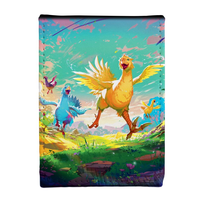 Ultra Pro - Final Fantasy Alcove Flip Deck Box Premium for MtG – Chocobo - sofort lieferbar