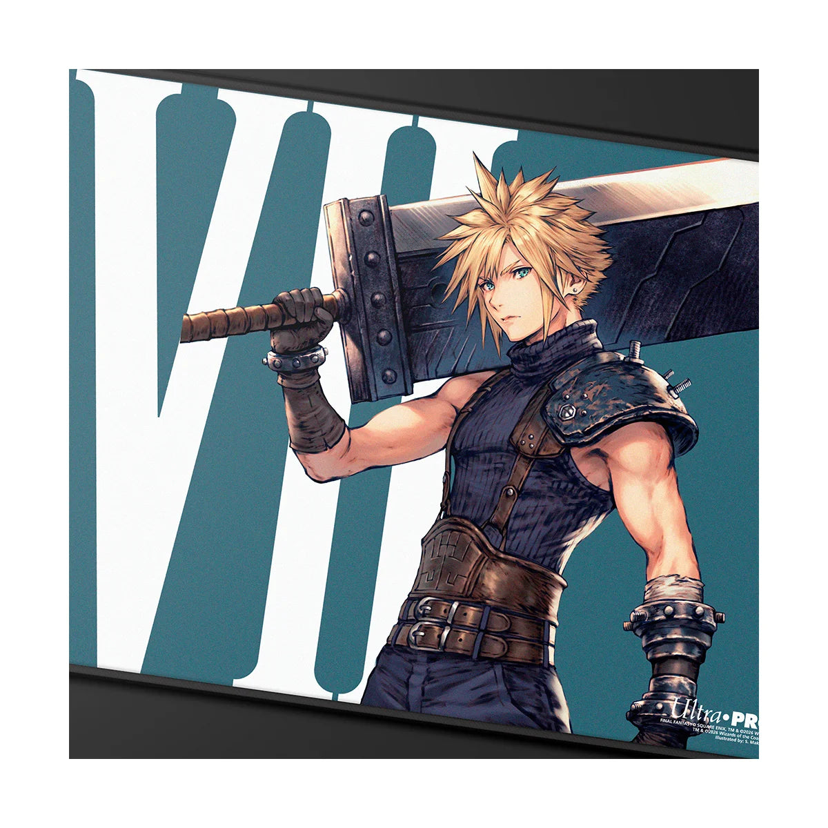 Ultra PRO MAGIC: THE GATHERING FINAL FANTASY Cloud, Ex-SOLDIER Black-Stitched Playmat - Preorder - ETA: 1 Quartal 2027