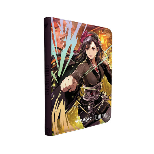 Ultra PRO MAGIC: THE GATHERING FINAL FANTASY Tifa Lockhart 9-Pocket Zippered Premium PRO-BINDER - Preorder - ETA: 1 Quartal 2027